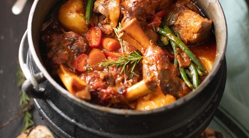 Lamb Shank Potjie
